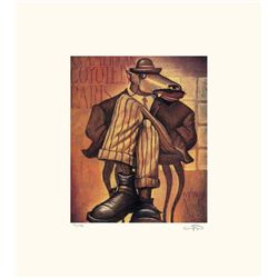 Markus Pierson 'AMERICAN COYOTE IN PARIS NO. 5'