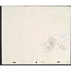 Xavier Original Production Drawing X-MEN Intrigued Art