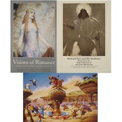 3 Art Prints Angel Visions of Romance Caucus Race