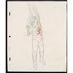 X-Men Drawing Orignal Animation Archangel Injured