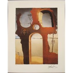 Salvador Dali : Invisible Face Surrealistic Art Print