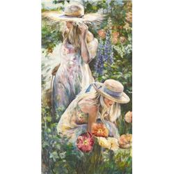 Marysia Burr JOYFUL MOMENTS Deluxe Canvas LE Art Print