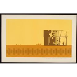 Great Gramp's Place Steve Horan Art Print 1976 Signed