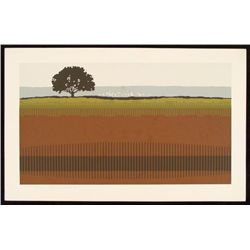 Willow Steve Horan Rural Tree 1976 Signed Art Print