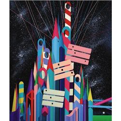 FUTURE WAY Signed LE Abstract Art Print Stan Solomon