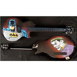 Duerrstein Orig Painted Batman / Joker Superhero Guitar