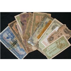 20 Foreign Notes various conditions & dates