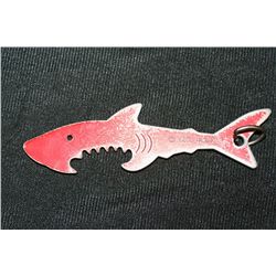 Red Shark Bottle Opener