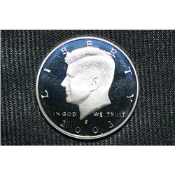 2003-S Silver Kennedy Half Dollar Proof