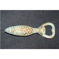 Vintage Metal Fish Bottle Opener