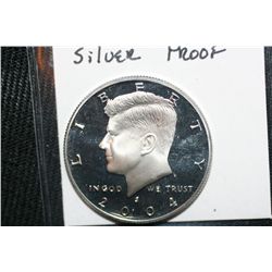 2004-S Silver Kennedy Half Dollar Proof