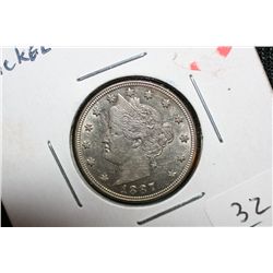 1887 V-Nickel UNC
