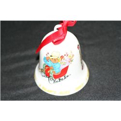 1983 Paddington Bear Holiday Bell