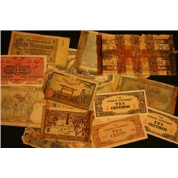 Lot of 20, Foreign Bank Notes various dates & conditions