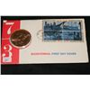 Image 1 : 1973 Bicentennial Commemorative Medal & First Day Cover