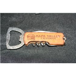 Napa Valley Wine & Bottle Opener
