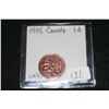 Image 1 : 1985 Canadian Penny UNC