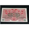 Image 1 : 1916 One Krone Bank Note from German/Austrian/Hungarian Bank