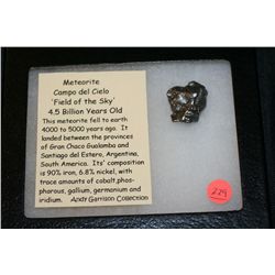 Argentina Meteorite Campo del Cielo 4.5 Billion Years Old