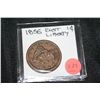 Image 1 : 1856 Bust Liberty One Cent