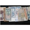 Image 1 : Lot of 10, Foreign Bank Notes various conditions & dates