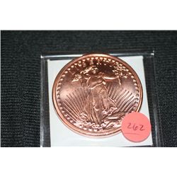 2011 Liberty Copper Round One AVDP Ounce