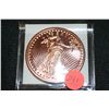 Image 1 : 2011 Liberty Copper Round One AVDP Ounce
