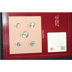 Malaysian Coin Set and Stamp