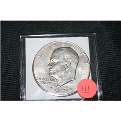 1974 Eisenhower Dollar