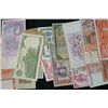 Image 1 : Lot of 10, Foreign Bank Notes various conditions & dates