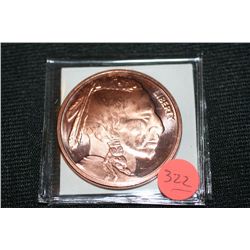 2011 Liberty Copper Round One AVDP Ounce