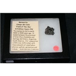 Argentina Meteorite Campo del Cielo 4.5 Billion Years Old