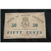 Image 1 : 1802 State of South Carolina 50 Cent Fractional Currency