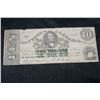 Image 1 : 1864 Confederate State $10 Bank Note