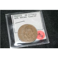 1976 France AE 10 Franc