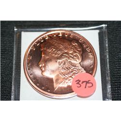 2011 Liberty Copper Round One AVDP Ounce