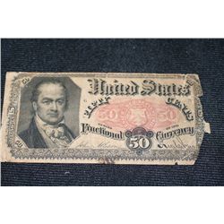 1875 US Fractional Currency 50 Cents