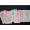 Image 1 : Lot of 7, Military Payment Certificate various denominations