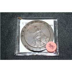 1797 English Cartwheel, slight rim damage