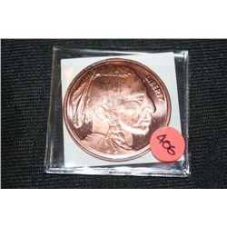 2011 Liberty Copper Round One AVDP Ounce