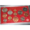 Image 1 : 1967 Great Britain Coin Set, Complete Decimal Issue and the Last Pound.S.D. Issue