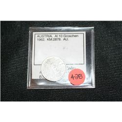 1962 Austria Al 10 Groschen AU