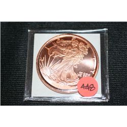 2011 Liberty Copper Round One AVDP Ounce