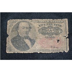 1874 US 25 Cent Fractional Currency