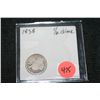 Image 1 : 1838 Silver Seated Liberty 1/2 Dime
