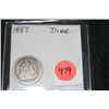 Image 1 : 1857 Seated Liberty Dime
