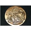 Image 1 : Large Texas Sesquicentennial Bronze Trivet