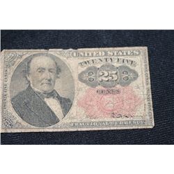 1874 US 25 Cent Fractional Currency