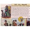 Image 2 : VINTAGE BLACK AMERICANA "POOR LIL MOSE" BOOK PAGE - MATTED
