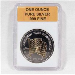 ONE OUNCE SILVER ROUND - .999 SILVER